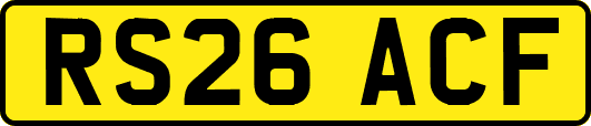 RS26ACF
