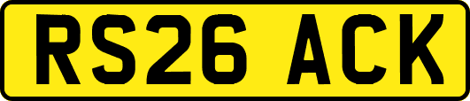 RS26ACK