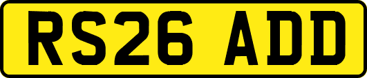 RS26ADD