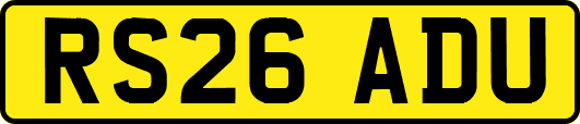 RS26ADU