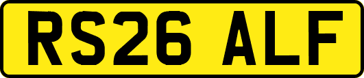 RS26ALF