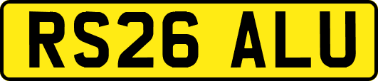 RS26ALU