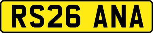 RS26ANA
