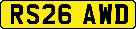 RS26AWD