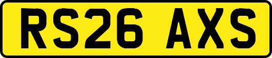 RS26AXS