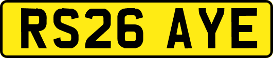RS26AYE