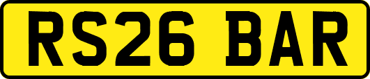 RS26BAR