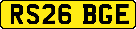 RS26BGE
