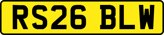 RS26BLW