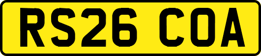 RS26COA