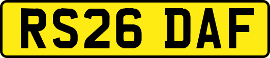 RS26DAF