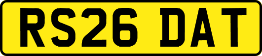 RS26DAT