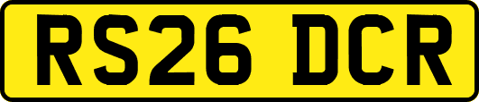 RS26DCR