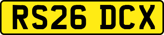 RS26DCX