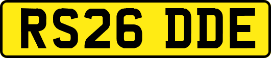 RS26DDE