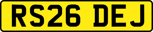 RS26DEJ
