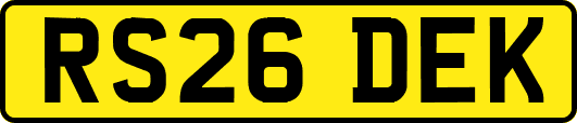 RS26DEK