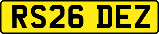 RS26DEZ