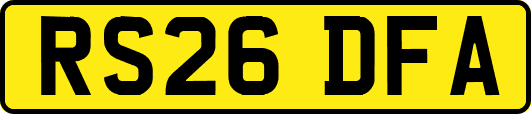 RS26DFA