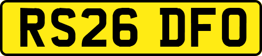 RS26DFO