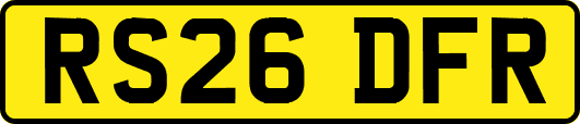 RS26DFR