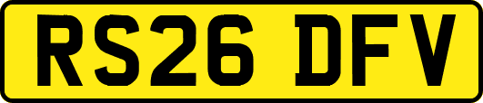 RS26DFV