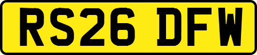 RS26DFW