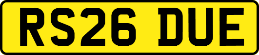 RS26DUE