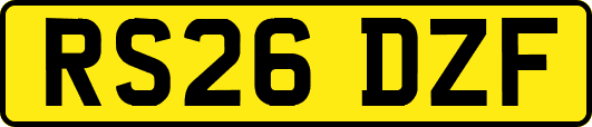 RS26DZF