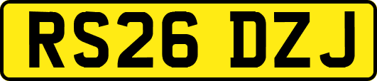 RS26DZJ