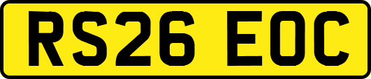 RS26EOC