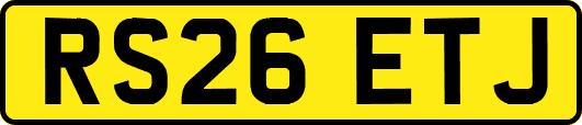 RS26ETJ