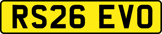 RS26EVO