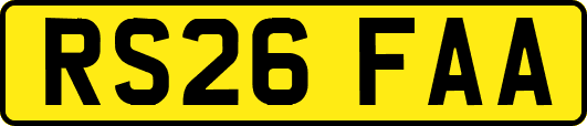 RS26FAA