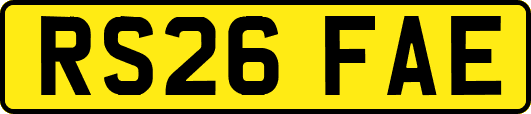 RS26FAE