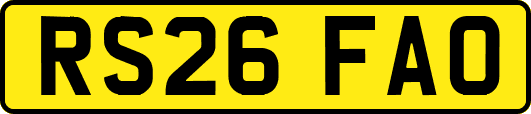 RS26FAO