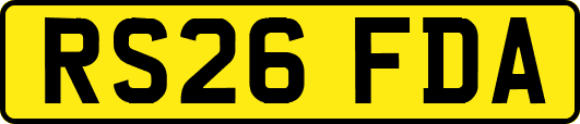 RS26FDA