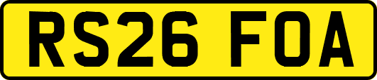 RS26FOA