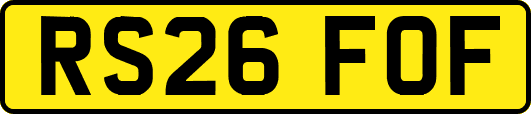 RS26FOF