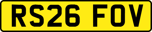 RS26FOV