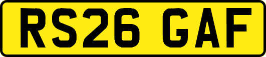 RS26GAF