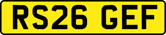 RS26GEF