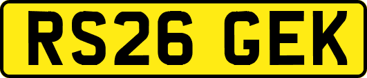 RS26GEK