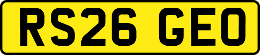 RS26GEO