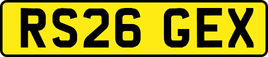 RS26GEX