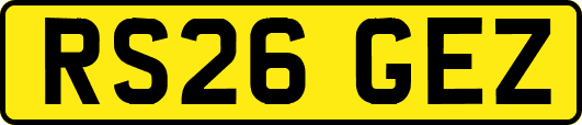 RS26GEZ