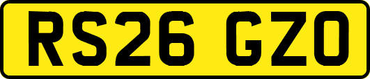 RS26GZO