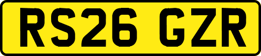 RS26GZR