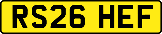 RS26HEF