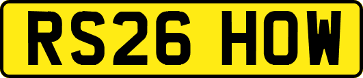 RS26HOW